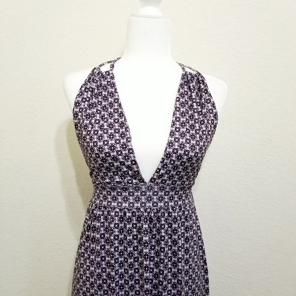 NEW Boho Summer Beach Maxi Halter Dress - Picture 6 of 8